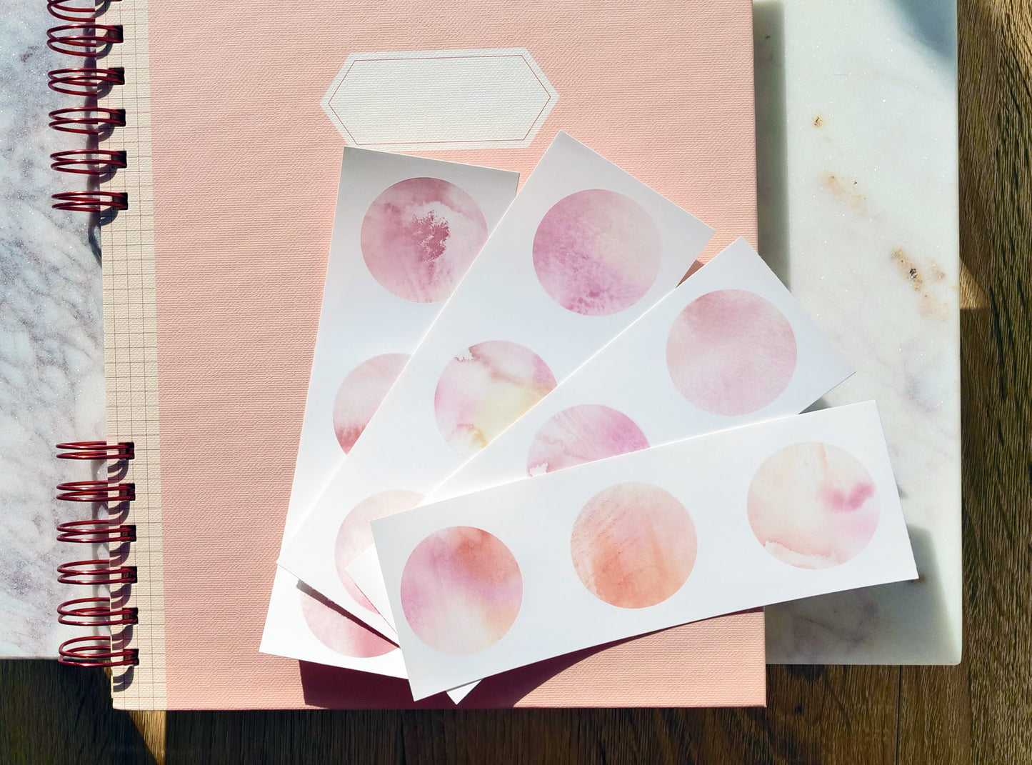 Moons No. 1 "Pink Pastels"