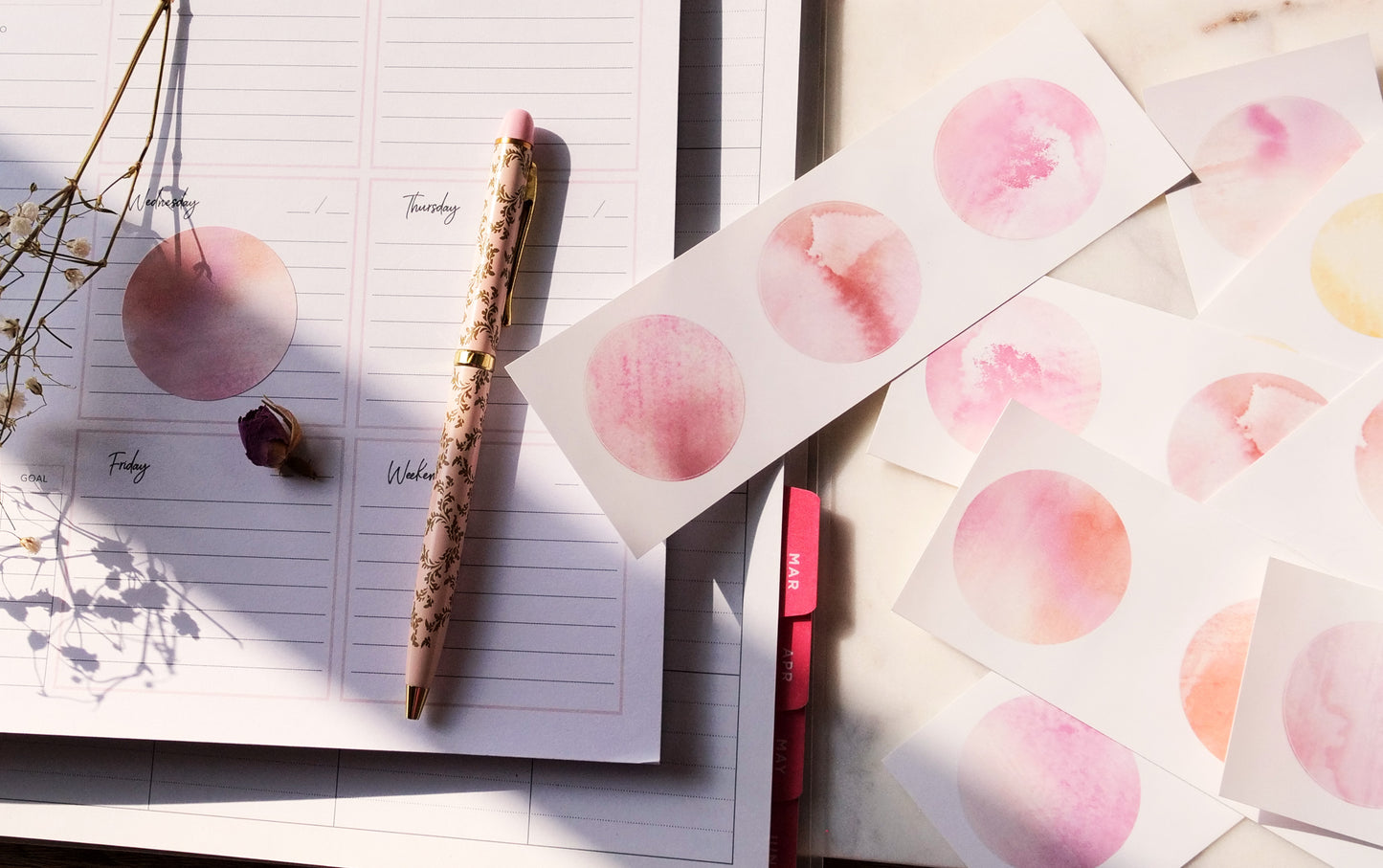 Moons No. 1 "Pink Pastels"