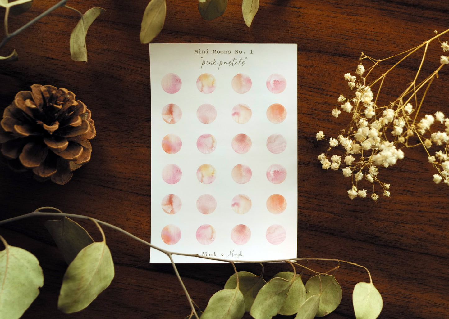 Mini Moons No. 1 "Pink Pastels"
