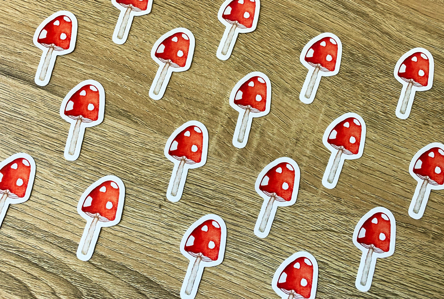 Red-Cap Mushroom plant sticker