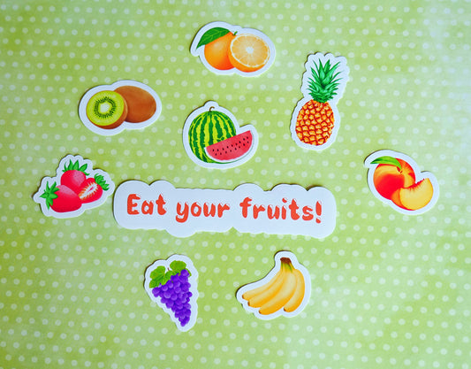 Eat Your Fruits! sticker pack