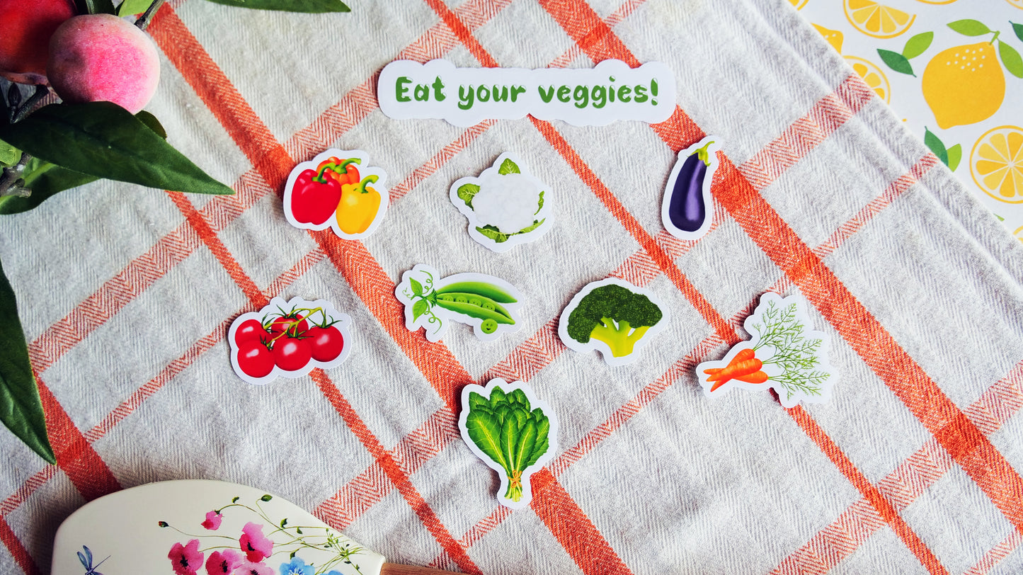 Eat Your Veggies! sticker pack