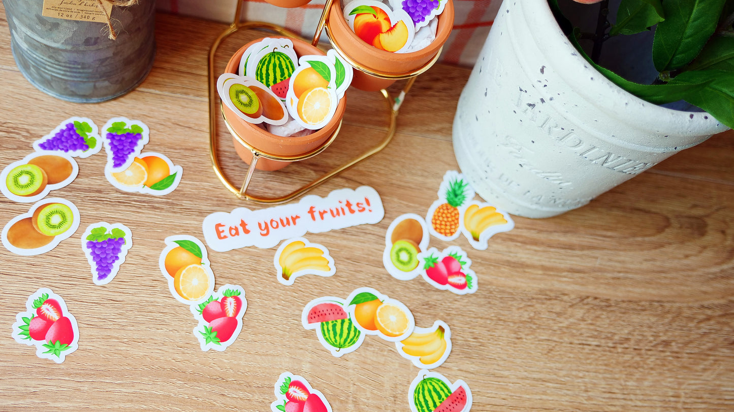 Eat Your Fruits! sticker pack