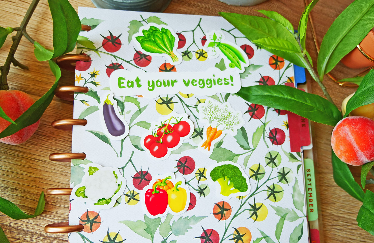 Eat Your Veggies! sticker pack