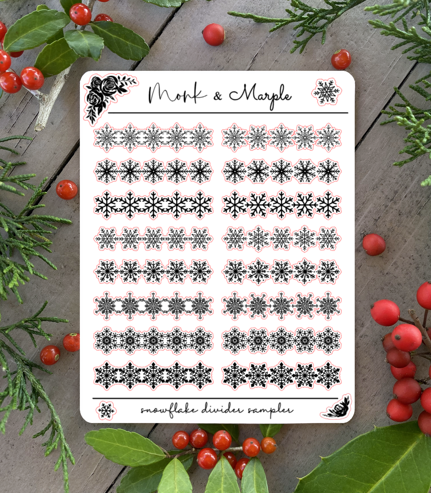 Snowflake Divider Sampler